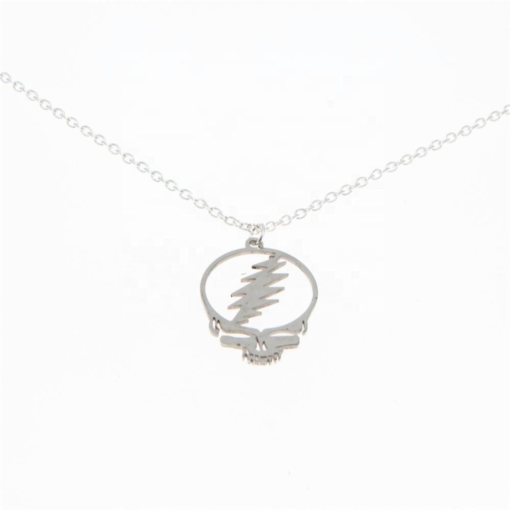 3 Piece Grateful Dead Steal Your Face Gift Set Earrings, Bracelet & Necklace - Picture 8 of 9